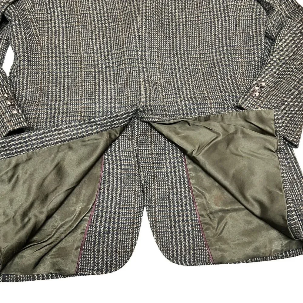 Hart Schaffner Marx 3 Button‎ Blazer Mens 42L Tailored Fit